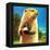 Groundhog and Apple - Jack & Jill-Dorothy Forsyth-Framed Premier Image Canvas