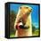 Groundhog and Apple - Jack & Jill-Dorothy Forsyth-Framed Premier Image Canvas