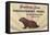 Groundhog, Greetings from Punxsutawney, Pennsylvania-null-Framed Stretched Canvas