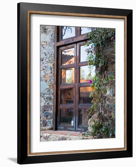 Grounds and Buildings of Historic La Valenciana Mine, Guanajuato State, Mexico-Julie Eggers-Framed Photographic Print