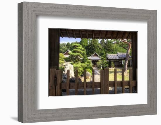 Grounds of the Shingon-in Temple, Nara, Japan.-Dennis Flaherty-Framed Photographic Print