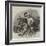 Group from Barker's Grand Historical Pictures, The Relief of Lucknow-null-Framed Giclee Print