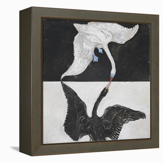 Group Ix/Suw, No. 1, the Swan, No. 1, 1914-1915 (Oil on Canvas)-Hilma af Klint-Framed Premier Image Canvas