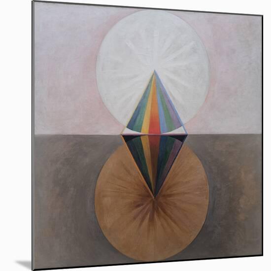 Group Ix/Suw, the Swan, No. 12, 1915 (Oil on Canvas)-Hilma af Klint-Mounted Giclee Print