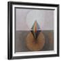 Group Ix/Suw, the Swan, No. 12, 1915 (Oil on Canvas)-Hilma af Klint-Framed Giclee Print