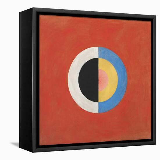 Group Ix/Suw, the Swan, No. 17, 1914-1915 (Oil on Canvas)-Hilma af Klint-Framed Premier Image Canvas