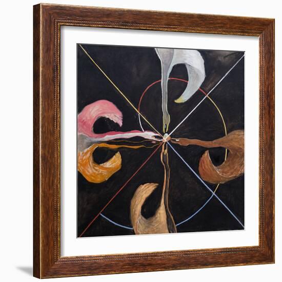 Group IX Suw, the Swan No. 7, 1915 (Oil on Canvas)-Hilma af Klint-Framed Giclee Print