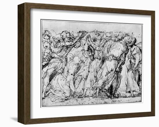 Group of Apostles, 1516-1518-Titian (Tiziano Vecelli)-Framed Giclee Print