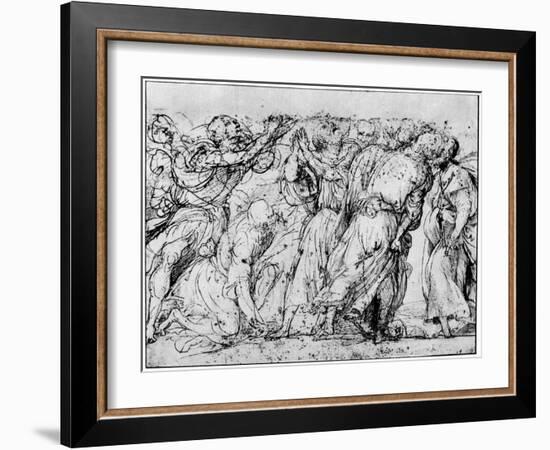 Group of Apostles, 1516-1518-Titian (Tiziano Vecelli)-Framed Giclee Print