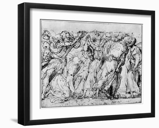 Group of Apostles, 1516-1518-Titian (Tiziano Vecelli)-Framed Giclee Print