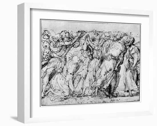 Group of Apostles, 1516-1518-Titian (Tiziano Vecelli)-Framed Giclee Print