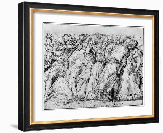 Group of Apostles, 1516-1518-Titian (Tiziano Vecelli)-Framed Giclee Print