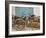 Group of bicycles in gulley (alley) Delhi, India-Adam Jones-Framed Photographic Print