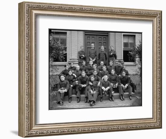 Group of Cadets, U.S. Naval Academy-null-Framed Photographic Print