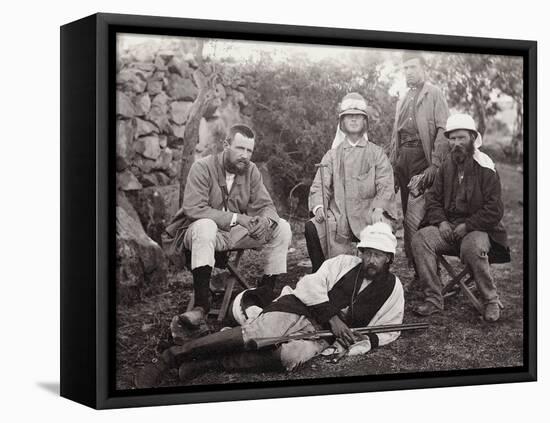 Group of Explorers, Judea District, Palestine, 1867-Corporal Henry Phillips-Framed Premier Image Canvas