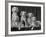 Group of Five Beautiful Saluki Puppies Owned by Mrs Barrs-Thomas Fall-Framed Photographic Print