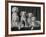 Group of Five Beautiful Saluki Puppies Owned by Mrs Barrs-Thomas Fall-Framed Photographic Print