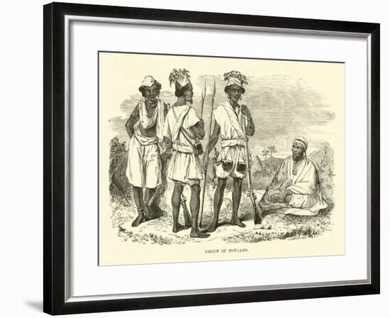 Group of Foulahs-null-Framed Giclee Print