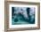 Group of Friends Having Fun by Jumping into Sea-Dudarev Mikhail-Framed Photographic Print