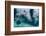 Group of Friends Having Fun by Jumping into Sea-Dudarev Mikhail-Framed Photographic Print