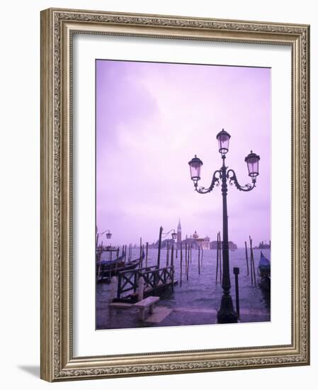 Group of Gondolas, Venice, Italy-Bill Bachmann-Framed Photographic Print