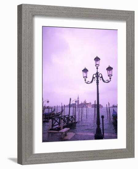 Group of Gondolas, Venice, Italy-Bill Bachmann-Framed Photographic Print