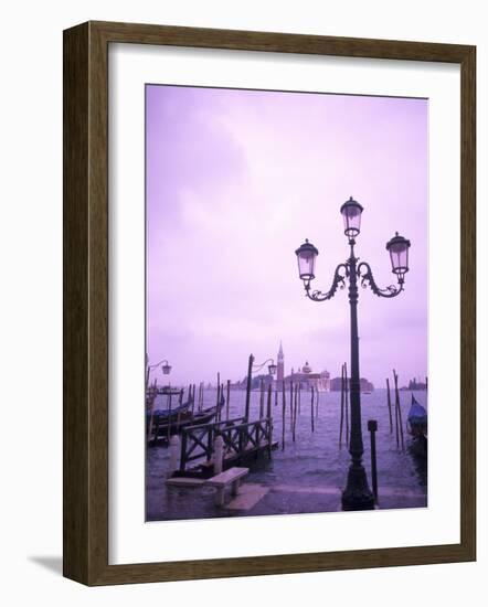 Group of Gondolas, Venice, Italy-Bill Bachmann-Framed Photographic Print