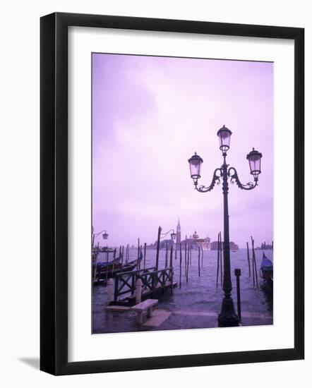 Group of Gondolas, Venice, Italy-Bill Bachmann-Framed Photographic Print