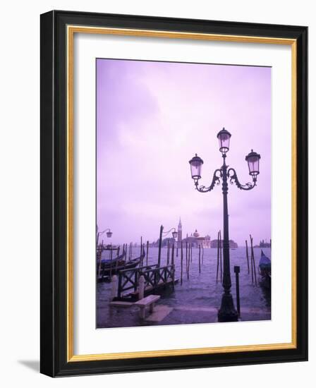 Group of Gondolas, Venice, Italy-Bill Bachmann-Framed Photographic Print