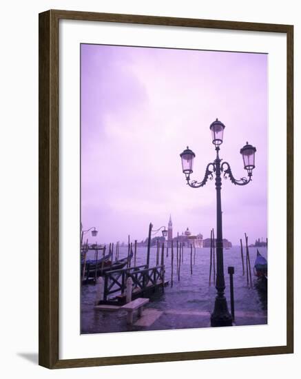 Group of Gondolas, Venice, Italy-Bill Bachmann-Framed Photographic Print