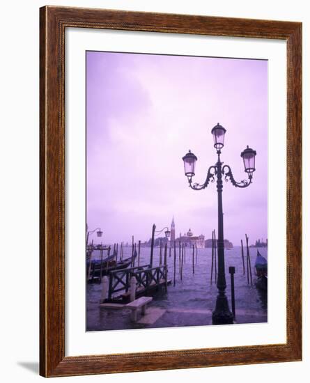 Group of Gondolas, Venice, Italy-Bill Bachmann-Framed Photographic Print