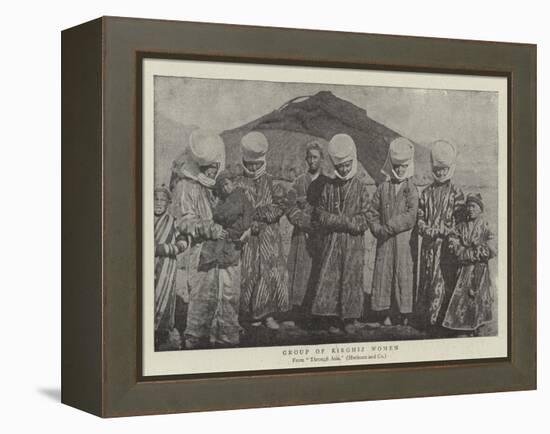 Group of Kirghiz Women-null-Framed Premier Image Canvas