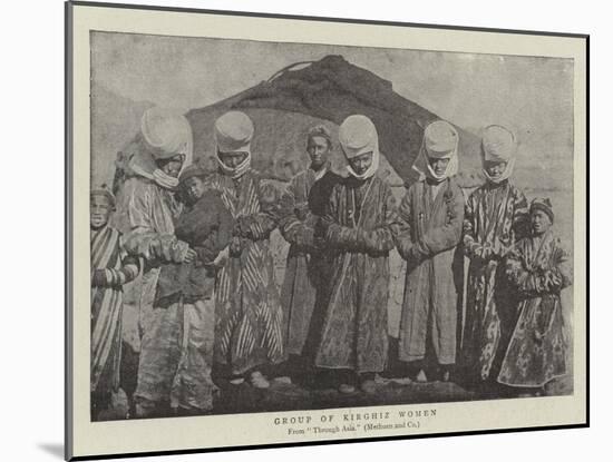 Group of Kirghiz Women-null-Mounted Giclee Print