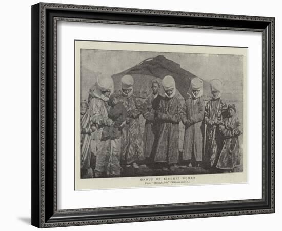 Group of Kirghiz Women-null-Framed Giclee Print