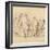 Group of Men, New York, 1918 (W/C and Pencil on Paper)-Jules Pascin-Framed Giclee Print