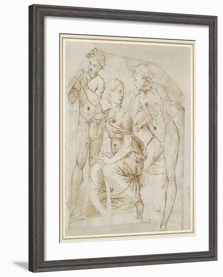 Group of Musicians-Raphael-Framed Giclee Print