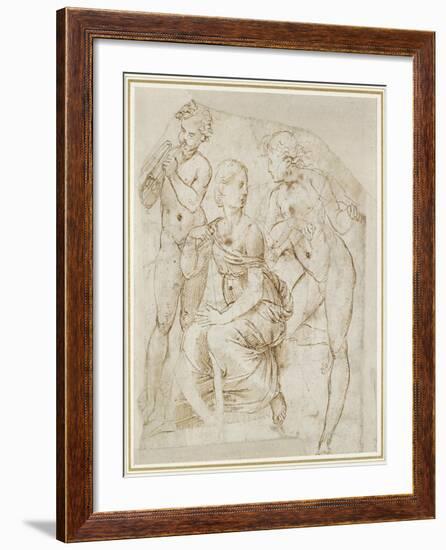 Group of Musicians-Raphael-Framed Giclee Print