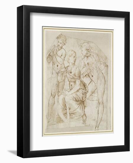 Group of Musicians-Raphael-Framed Giclee Print