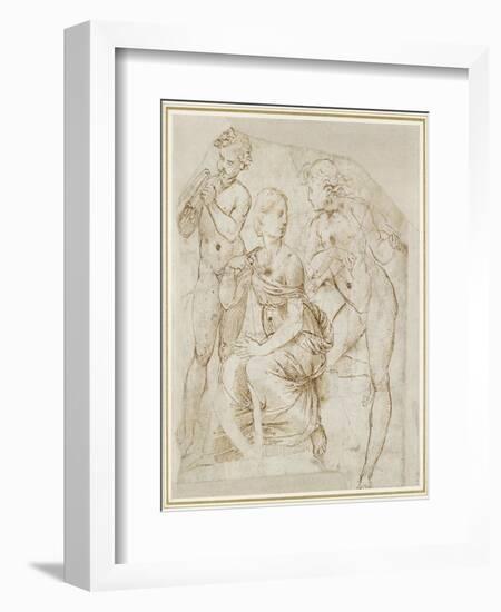 Group of Musicians-Raphael-Framed Giclee Print
