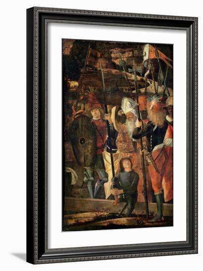 Group of Orientals, Jews and Soldiers, 1493-95-Vittore Carpaccio-Framed Giclee Print