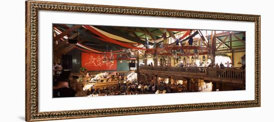 Group of People in the Oktoberfest Festival, Munich, Bavaria, Germany-null-Framed Photographic Print