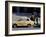 Group of People Talking Beside a Trabant Tour Car, Mitte, Berlin, Germany-Richard Nebesky-Framed Photographic Print