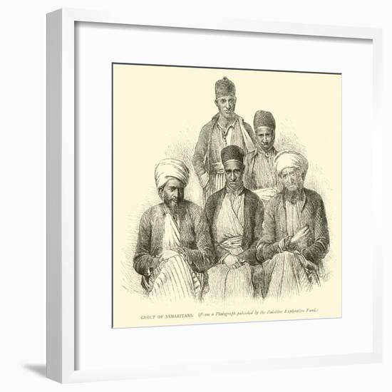 Group of Samaritans-null-Framed Giclee Print