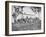 Group of Soldiers at Camp During American Civil War-Stocktrek Images-Framed Photographic Print