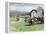 Group of Vaqueros Outside Santa Inez Mission in California, 1800s-null-Framed Premier Image Canvas