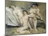 Group of Women, 1904-Lovis Corinth-Mounted Giclee Print