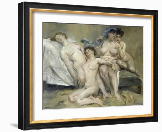 Group of Women, 1904-Lovis Corinth-Framed Giclee Print