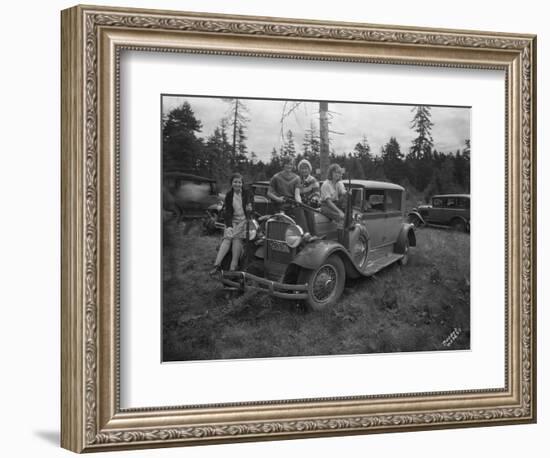 Group of Women with Rifles, 1930-Marvin Boland-Framed Giclee Print