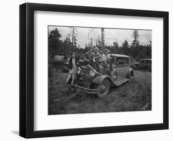 Group of Women with Rifles, 1930-Marvin Boland-Framed Giclee Print