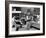 Group of Young People at Silver Blades Bowling Alley, Sheffield, South Yorkshire, 1965-Michael Walters-Framed Photographic Print